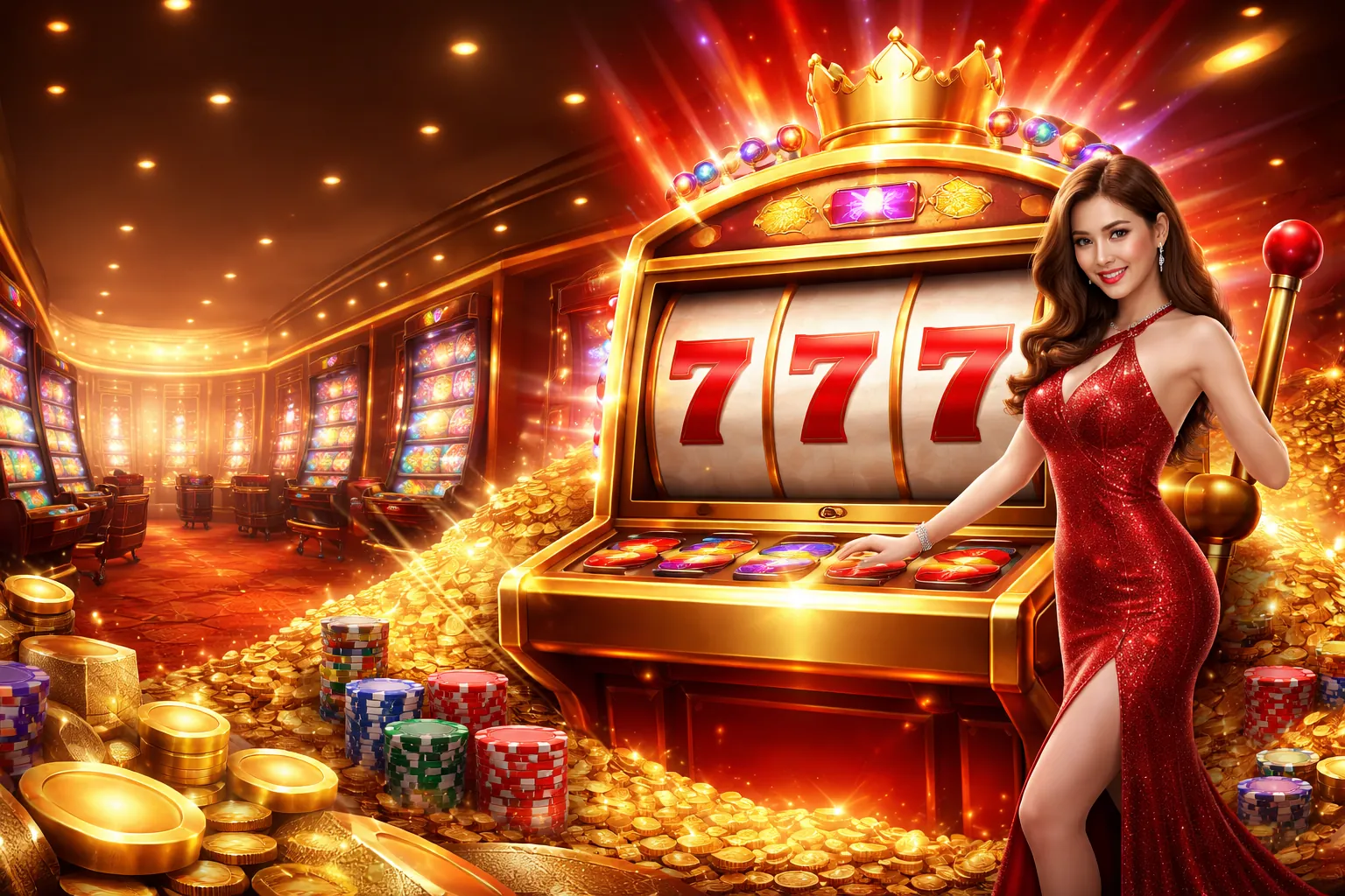 Hình ảnh chính trò chơi Slot f168 thể thao 2026, với các biểu tượng quay hũ và giải độc đắc hấp dẫn.